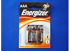 Baterie mikrotužkové AAA 1,5V 4ks (Energizer)